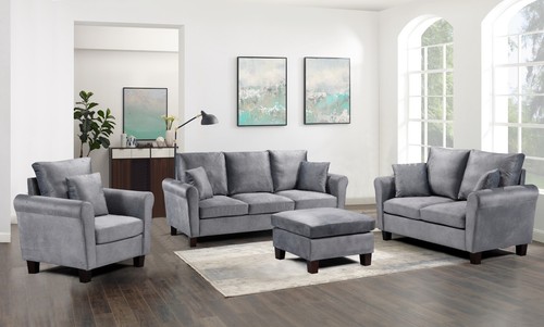Brushed velvet sofa - sofa, seater