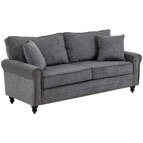 Homcom fabric sofa seater - fabric,