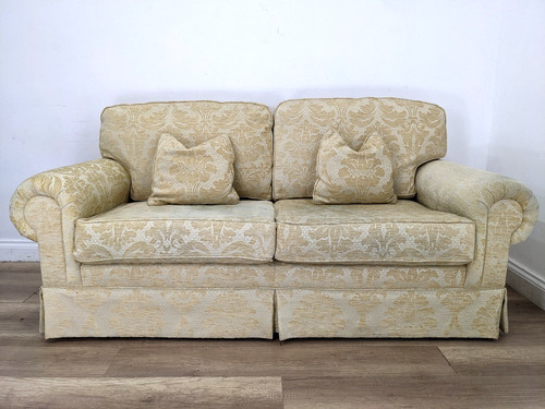 Sofa seater cream - 3, damask