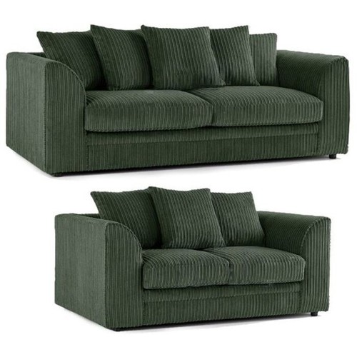 Forest green jumbo - cord, 3