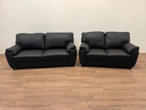 Milano black top grain leather - black,