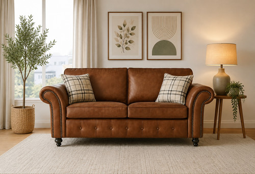 Oakland suede leather corner - suede,
