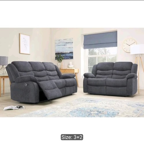 Mns fabric recliner sofa - recliner, set