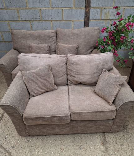 Light brown seater - 3,