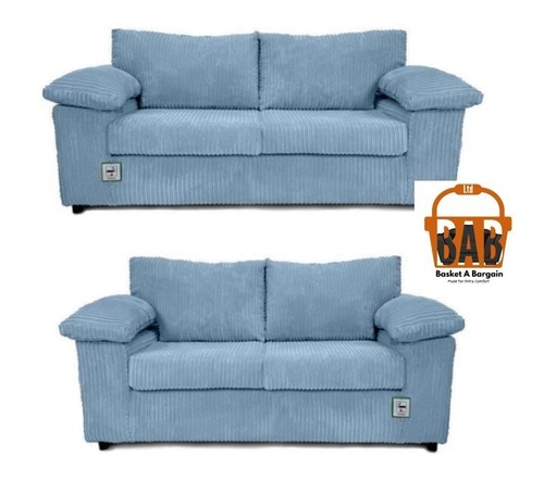 Amalfi sky blue jumbo cord - blue,