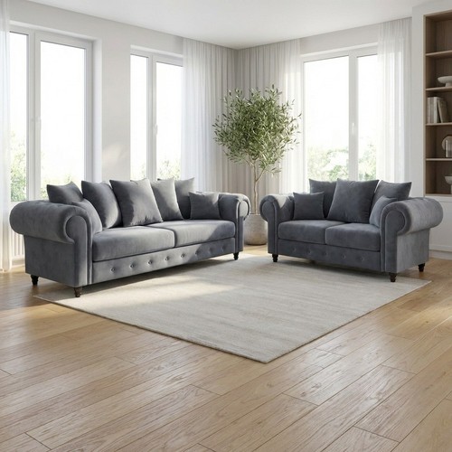 Luxury velvet sofa set - luxury,