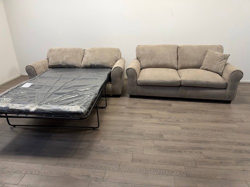 Taylor beige fabric - beige, seater