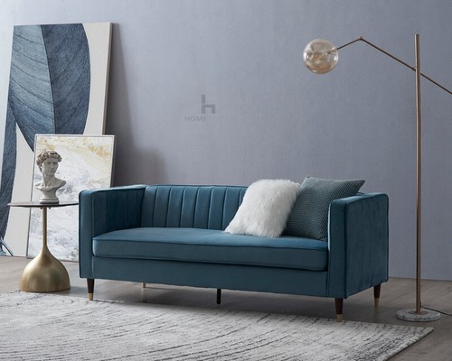 Velvet fabric sofa or 3 - velvet,