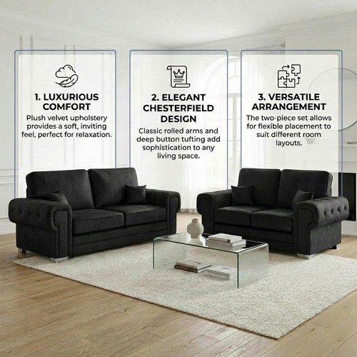 Verona seater sofa set - 3&2,