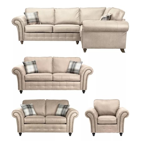 Oakland suede leather corner - leather,