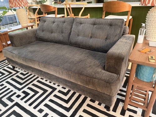 Heal grey fabric sofa - heal's, 3