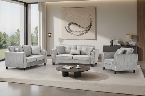 Faux suede sofa - faux,