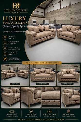 Classic chesterfield sofa set - classic,