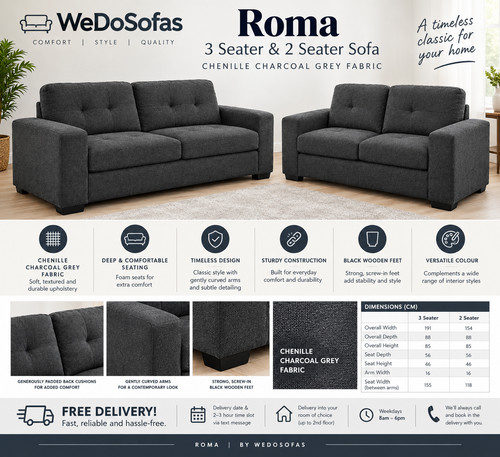 Roma seater 2 sofa - 3, &